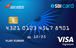 Air India SBI Signature Credit Card