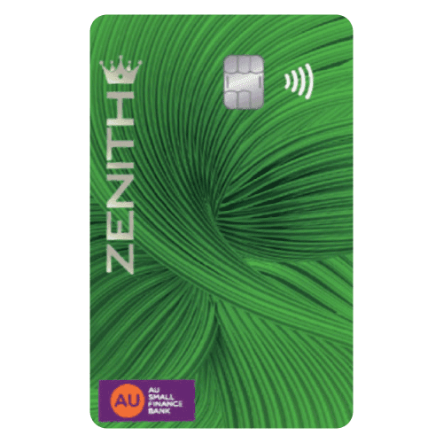 AU Zenith Credit Card