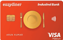 icon image of EazyDiner IndusInd Bank Platinum Credit Card