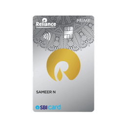 Reliance SBI Card PRIME