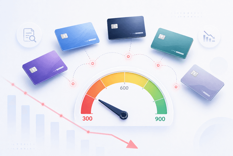 icon image of Credit Score Impact of Multiple Credit Card Applications