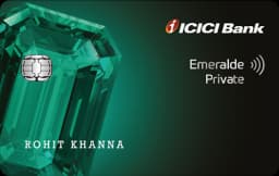 ICICI Emeralde Private Metal Credit Card