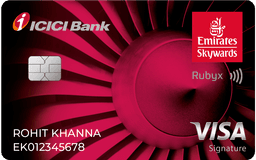 Emirates Skywards ICICI Bank Rubyx Credit Card