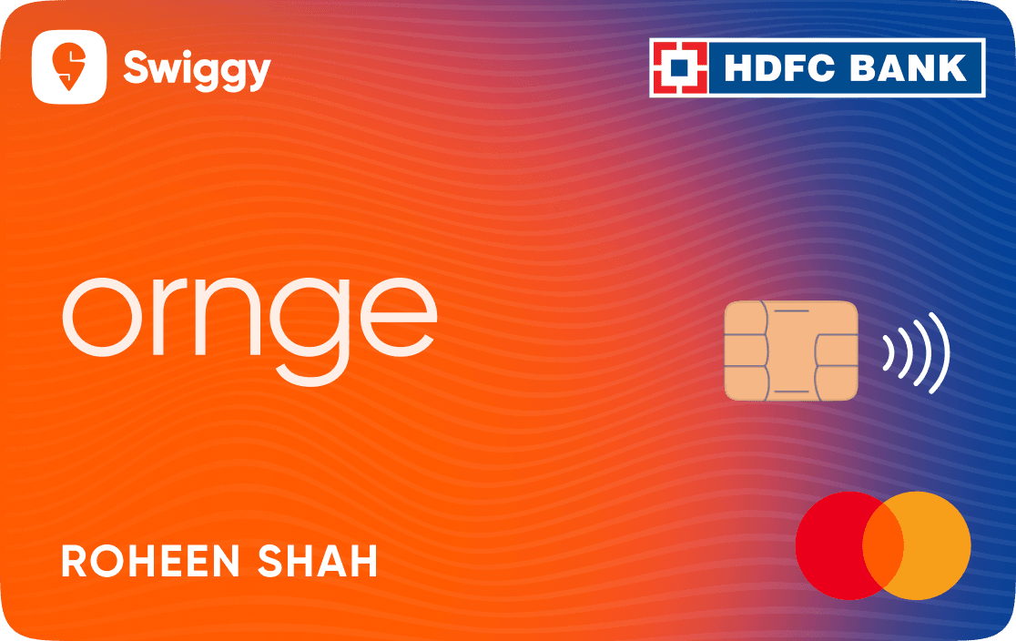Swiggy Ornge HDFC Bank Credit Card