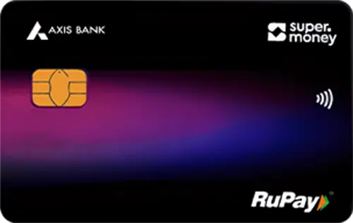 Image of Axis Bank SUPERMONEY RuPay Credit Card