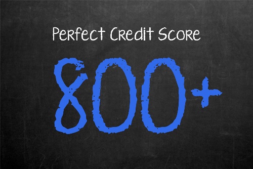 Perfect credit score