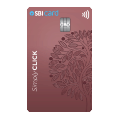 Image of SBI SimplyCLICK Credit Card