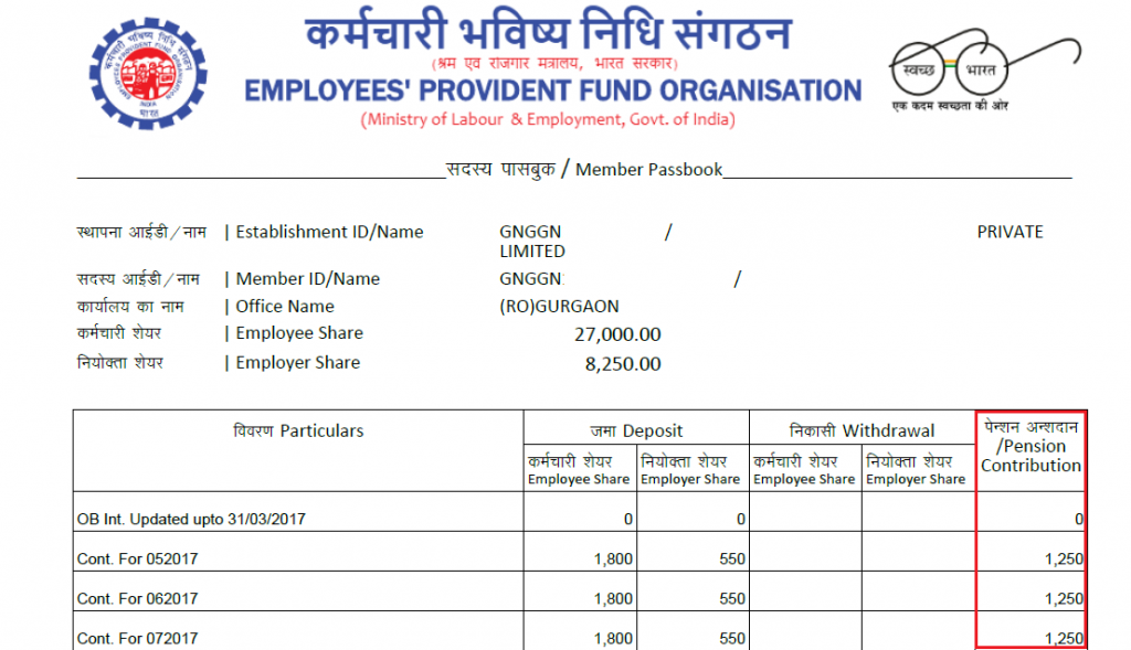EPS Balance
