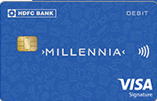 HDFC Millennia Debit Card