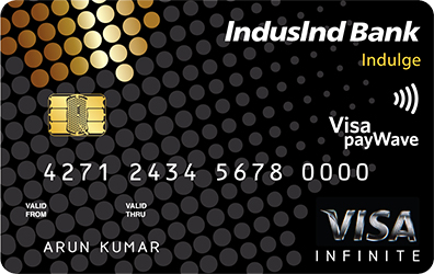 Image of IndusInd Bank Indulge Credit Card