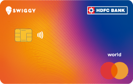 Swiggy HDFC Credit Card