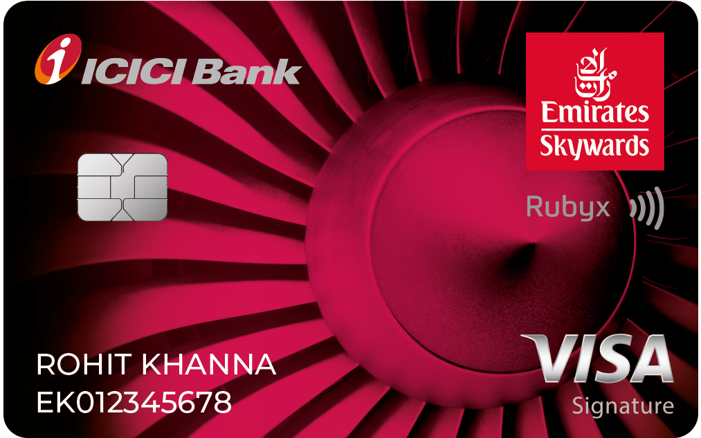 Image of Emirates Skywards ICICI Bank Rubyx Credit Card