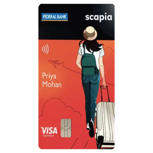 Image of Federal Bank Scapia Credit Card