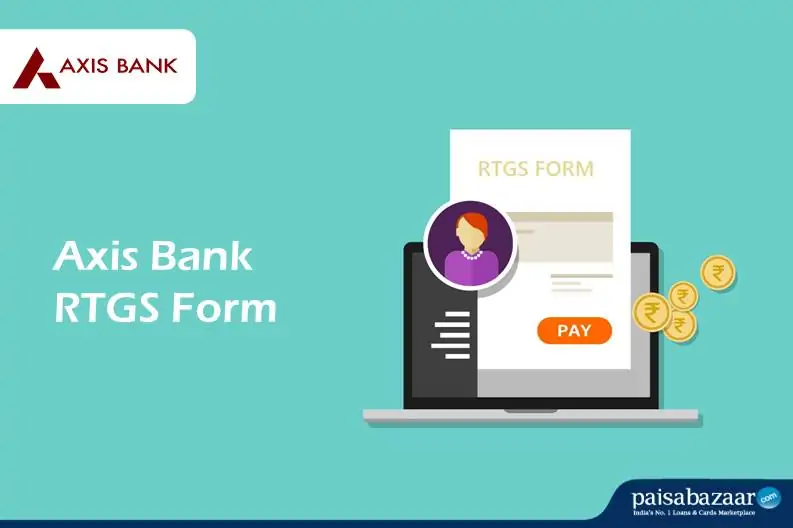 Axis Bank RTGS Form