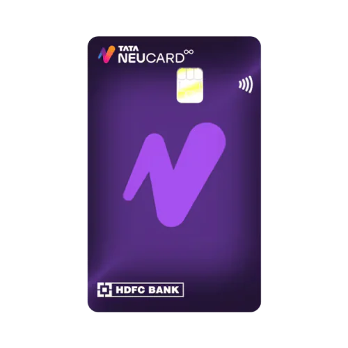 Image of HDFC Tata Neu Infinity FD Credit Card